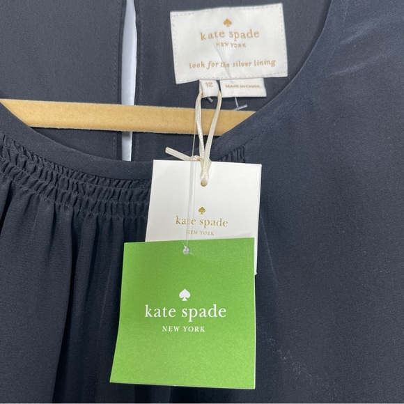 Kate Spade Silk Shift Dress NWT Size 12 - Picture 2 of 5